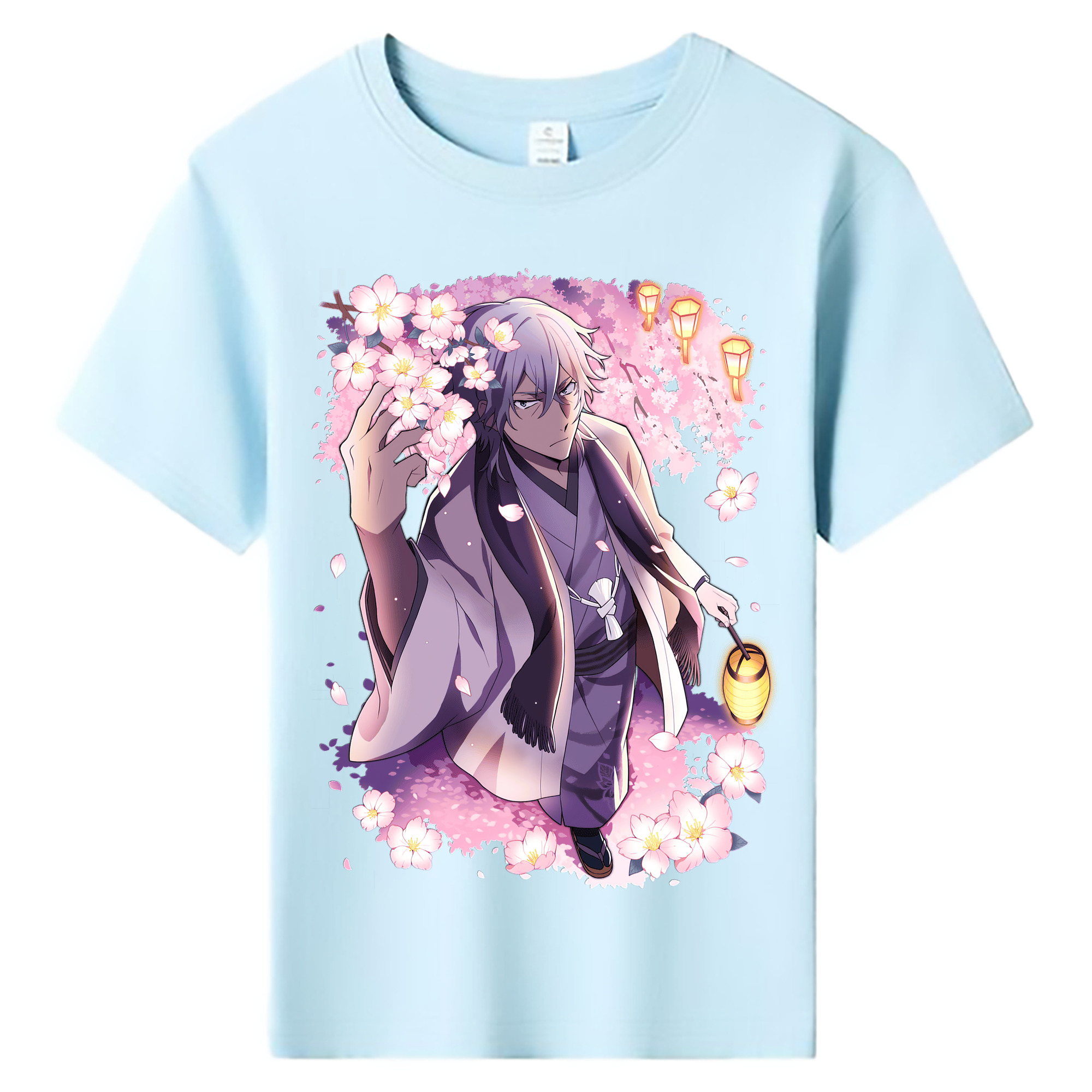 （画像用） 文豪ストレイドッグス Bungo Stray Dogs 綿100％キッズTシャツ（フロントプリント）